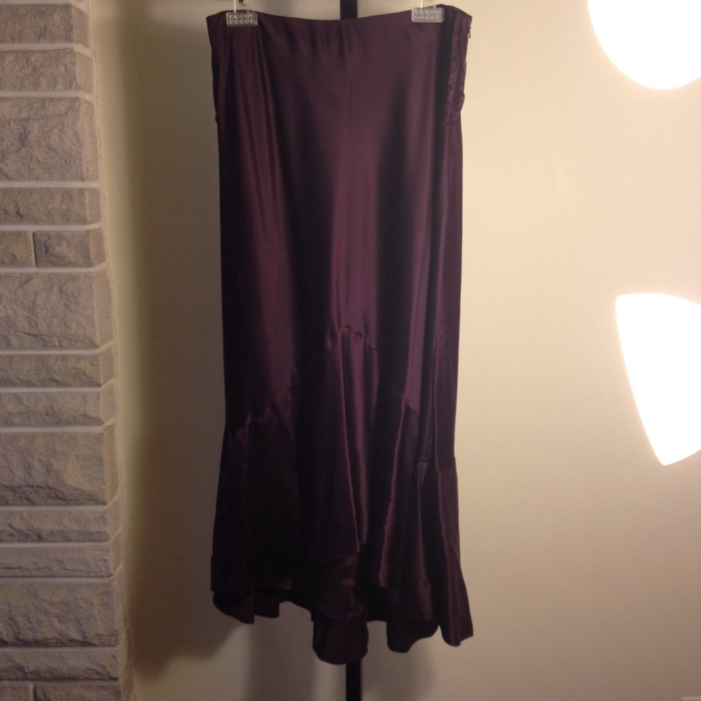 Vintage Ralph Lauren silk skirt